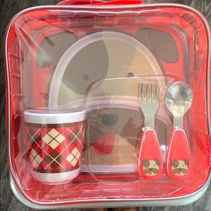 4 for $15: Never Used Skip Hop Zoo Puppy Dishes